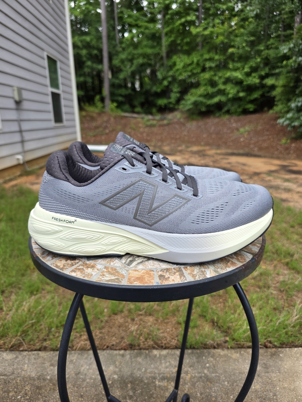 New Balance FF X 880 V15 M880F15 Gray Running Shoe Sneaker M 11 W 12.5 D Worn 1x